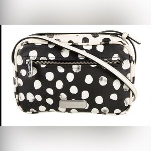 Marc by Marc Jacobs Polka
Dot Saffiano Leather black and white crossbody
